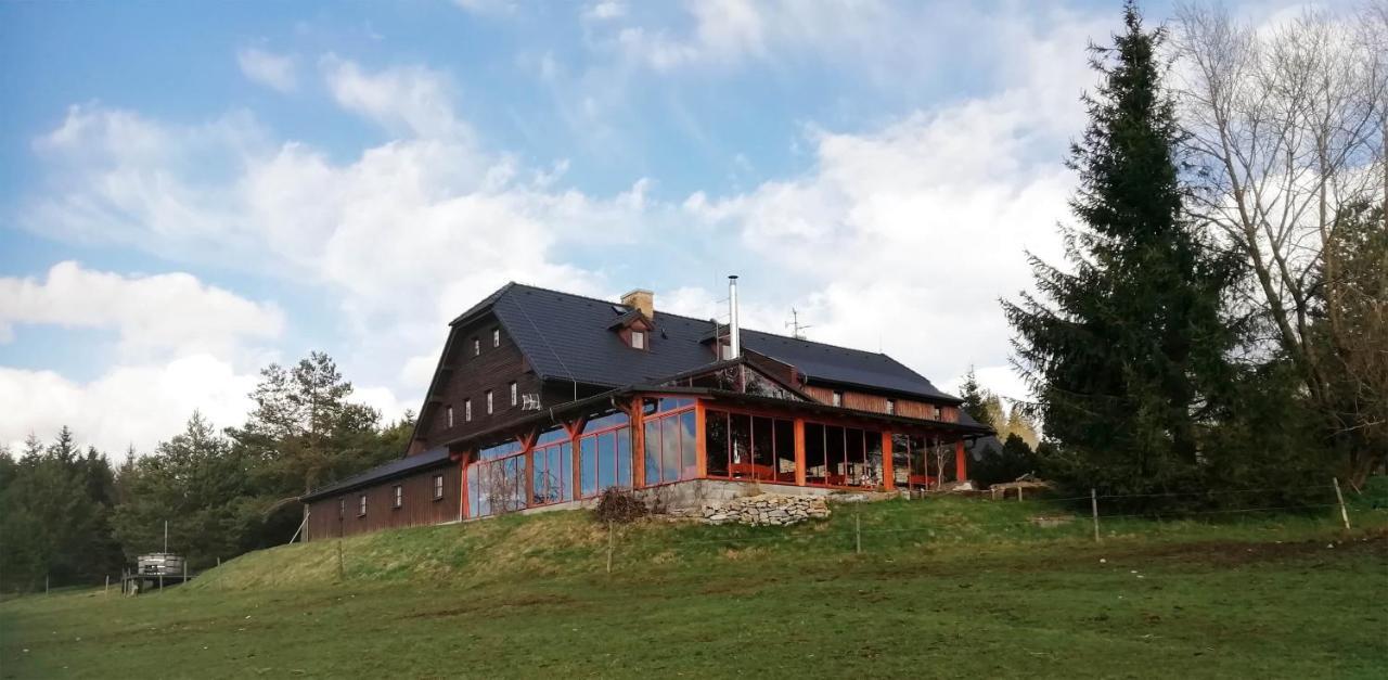 Penzion Farma U Mauritzu Stožec Kültér fotó